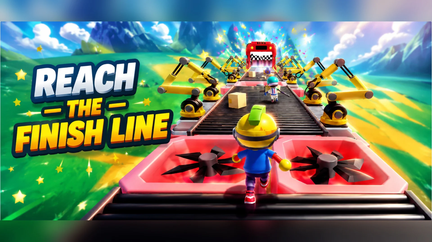 Sugar Kingdom Dash - Reach the Finish Line